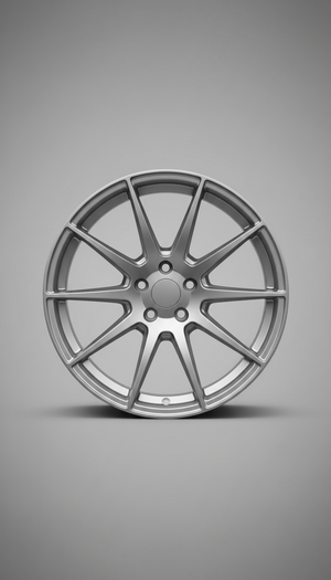 Forged aluminum alloy performance wheel