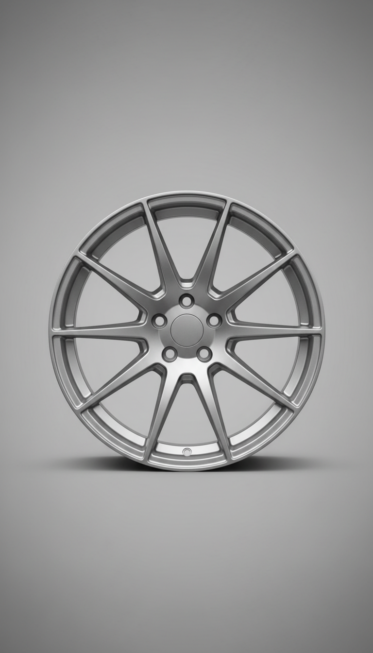 Forged aluminum alloy performance wheel