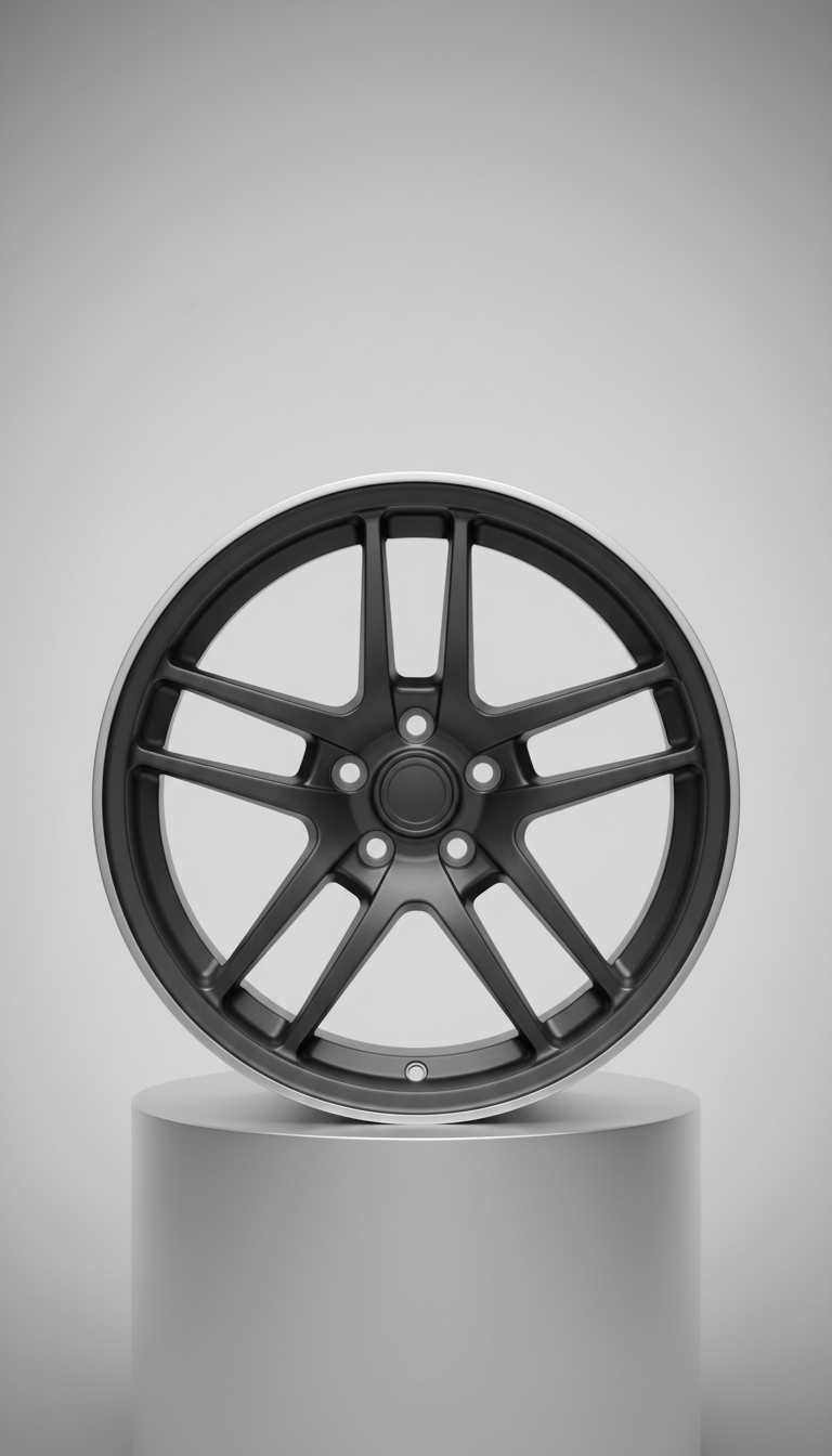 High-strength carbon lightweight wheel